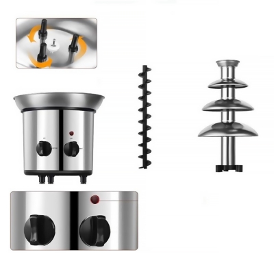 4-х ярусный шоколадный фонтан Chocoflow с подогревом-5